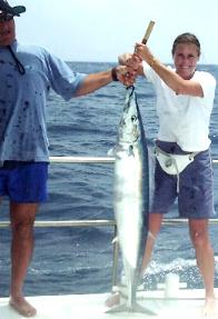 Jane with Wahoo
